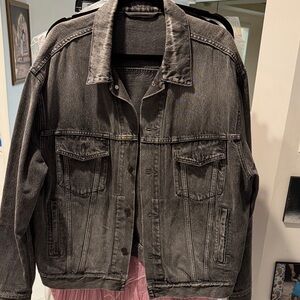 Balenciaga Gray Denim Jacket